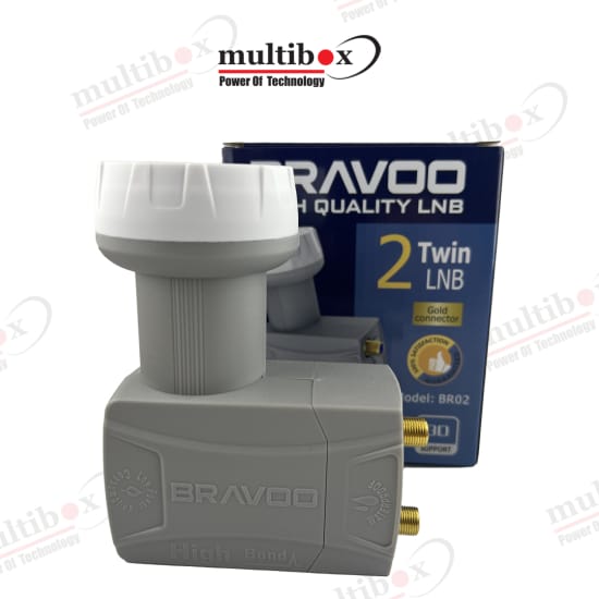 Bravoo 4k 2'li Lnb 3d Full Hd Uyumlu